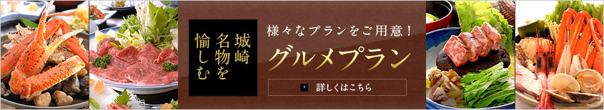 様々なプランをご用意！グルメプラン